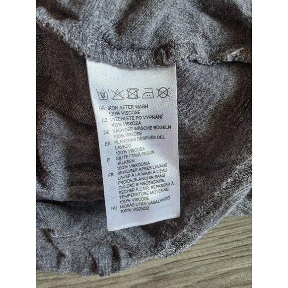 H&M Gray Sequined Cap Sleeve Top - Picture 7 of 9